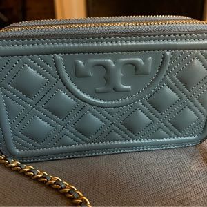 Tory Burch Fleming Double Zip Bag